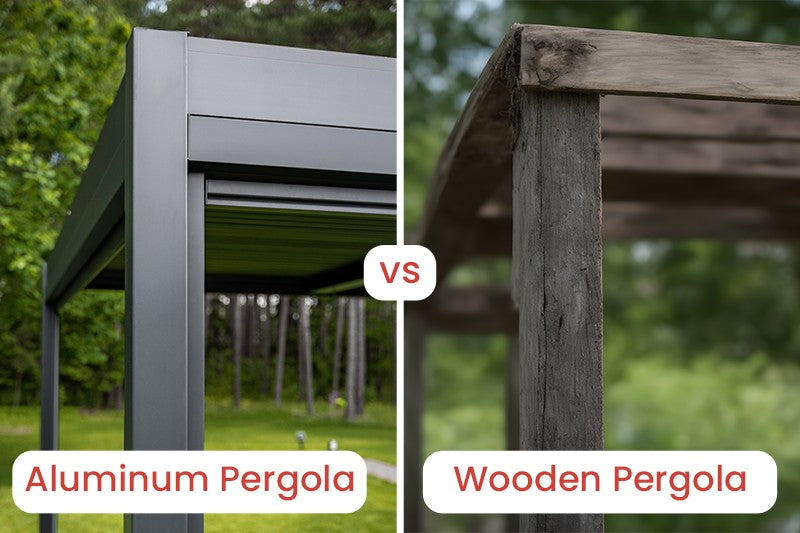 Aluminum Vs Wood Pergolas