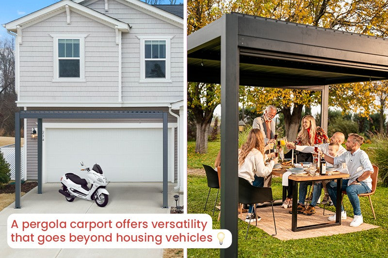 Benefits of Using a Pergola as a Carport