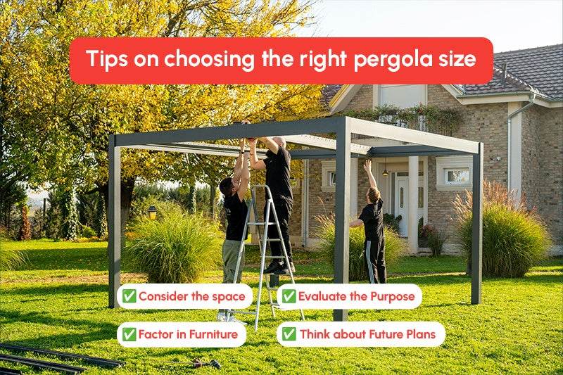 Best Pergola Sizes