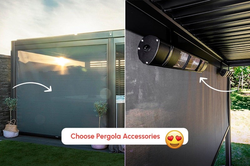 Choose Pergola Accessories