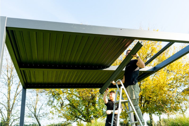 Easy To Install a Pre-made Pergola