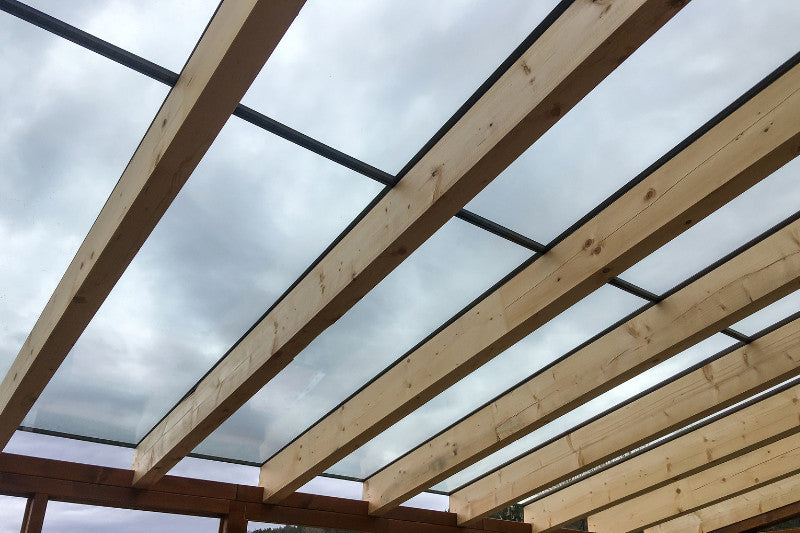 Glass Pergola Roof