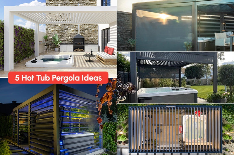 Hot Tub Pergola Ideas