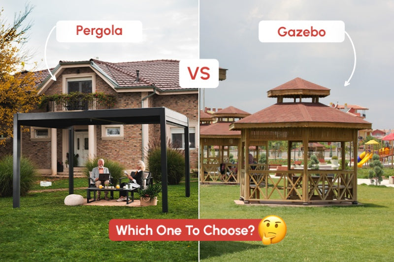 Pergola Vs Gazebo