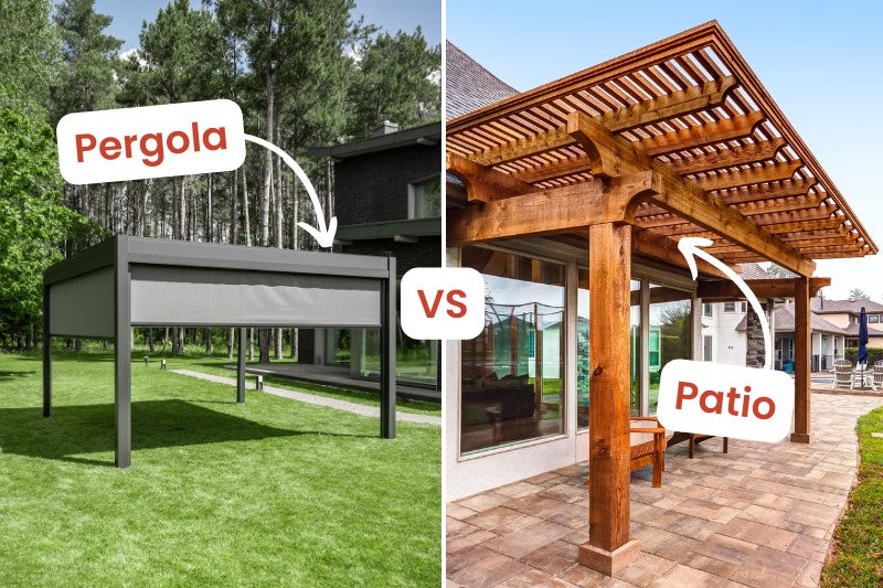 Pergola vs. Patio Cover