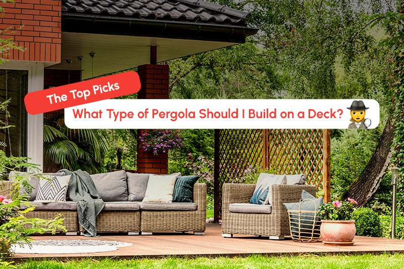 What Type of Pergola Should I Build on a Deck