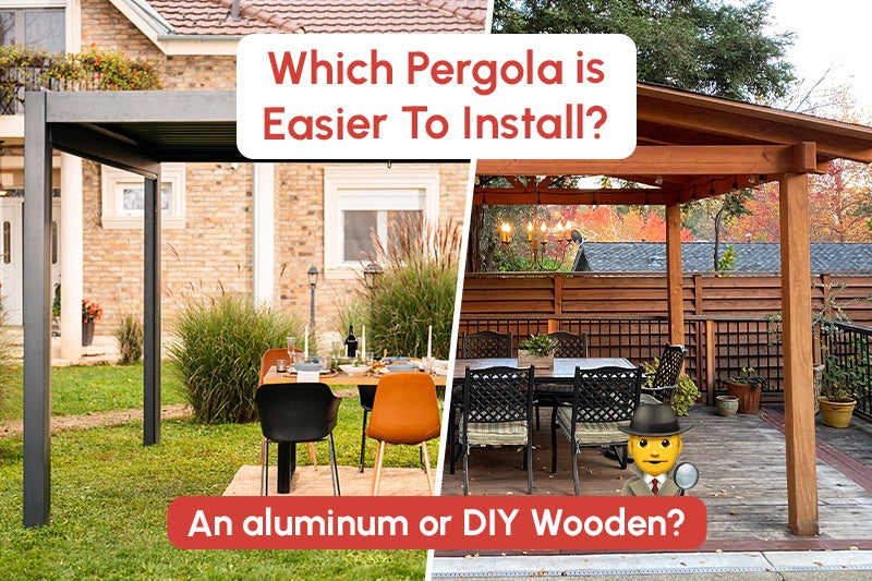 Which Pergola is Easier To Install