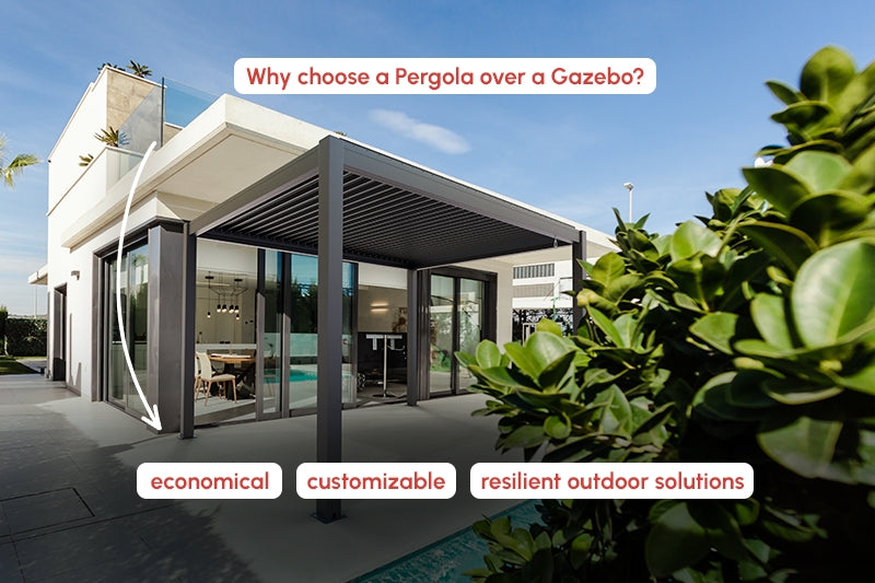 Why choose a pergola over a gazebo